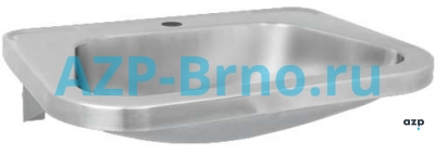 Раковина из нержавеющей стали AUM 01 AZP Brno Чехия (фото, схема) Раковина из нержавеющей стали AUM 01 AZP Brno Чехия (фото, схема)
